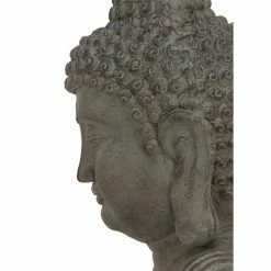 Best reviews of 🤩 Grayson Lane 42-in x 24-in Bohemian Sculpture Grey Polystone Buddha 🤩 -GRAYSON LANE Sales 2022 330859031 AlternateImage2 l