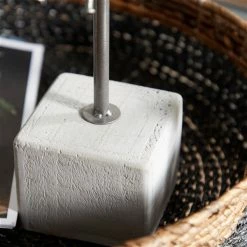 Coupon ❤️ Grayson Lane 17-in x 9-in Industrial Sculpture Black Metal Concrete ❤️ -GRAYSON LANE Sales 2022 330859041 AlternateImage2 l