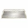 Coupon 🎁 Grayson Lane 5-in x 25-in x 15-in Glam Tray Silver Metal 🥰