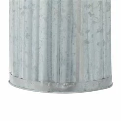 Best deal 🔔 Grayson Lane Farmhouse Decorative Jar in Grey Metal - Set of 3 👏 8 Best deal 🔔 Grayson Lane Farmhouse Decorative Jar in Grey Metal - Set of 3 👏 -GRAYSON LANE Sales 2022 330859049 AlternateImage3 l
