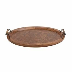 New 🤩 Grayson Lane 4-in x 29-in x 19-in Rustic Tray Natural Brown Wood 🔔 9 New 🤩 Grayson Lane 4-in x 29-in x 19-in Rustic Tray Natural Brown Wood 🔔 -GRAYSON LANE Sales 2022 330859050 AlternateImage4 l