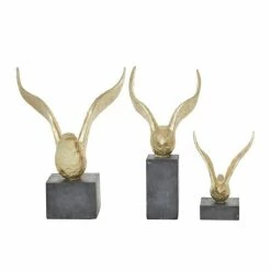 Cheapest 🧨 Grayson Lane Birds Sculpture Gold Polystone - Set of 3 👍 -GRAYSON LANE Sales 2022 330859055 AlternateImage3 l