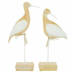 Outlet 🎁 Grayson Lane Brown Resin Bird Sculptures - Set of 2 💯 -GRAYSON LANE Sales 2022 330859593 AlternateImage3 l