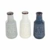 Best Pirce 🌟 Grayson Lane Farmhouse Porcelain Vases - Set of 3 😀