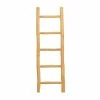 Best reviews of 🔔 Grayson Lane Natural Brown Teak Wood Ladder 🛒