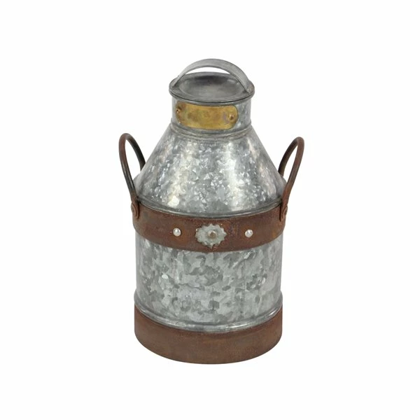 Hot Sale 🔥 Grayson Lane Grey Iron Decorative Can ✨ 5 Hot Sale 🔥 Grayson Lane Grey Iron Decorative Can ✨ - Image 5