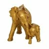 Hot Sale 🧨 Grayson Lane Gold Resin Elephant Sculpture 😉