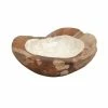 Promo 🔥 Grayson Lane Natural Brown Wood and Shell Decorative Bowl 🤩