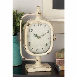 Discount 🧨 Grayson Lane Analog Oval Tabletop Standard Clock - Set of 2 🌟 -GRAYSON LANE Sales 2022 330859607 AlternateImage2 l