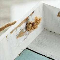 Hot Sale 🔔 Grayson Lane White Wood Trays - Set of 2 ⌛ -GRAYSON LANE Sales 2022 330859609 AlternateImage2 l