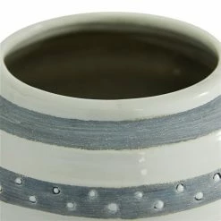 Buy 🎁 Grayson Lane White Ceramic Decorative Jars - Set of 2 ❤️ -GRAYSON LANE Sales 2022 330859626 AlternateImage3 l