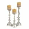 Buy 🥰 Grayson Lane Metal Pillar Candle Holder - Set of 3 🌟