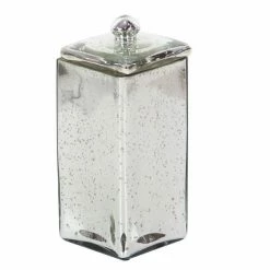 Wholesale 😍 Grayson Lane Silver Glass Decorative Jar ✨ -GRAYSON LANE Sales 2022 330859628 AlternateImage4 l