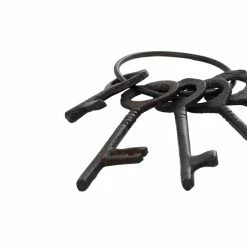 Best Sale 🔥 Grayson Lane Black Aluminum Keys - Set of 5 ❤️ -GRAYSON LANE Sales 2022 330859632 AlternateImage2 l