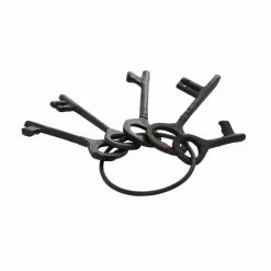 Best Sale 🔥 Grayson Lane Black Aluminum Keys - Set of 5 ❤️ -GRAYSON LANE Sales 2022 330859632 AlternateImage5 l