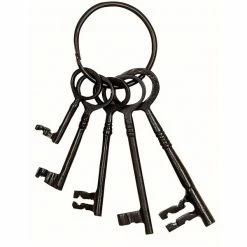 Best Sale π₯ Grayson Lane Black Aluminum Keys - Set of 5 β€οΈ
