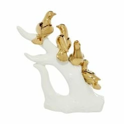 Buy 🎉 Grayson Lane Gold Porcelain Bird Sculpture 🔔 -GRAYSON LANE Sales 2022 330859633 AlternateImage5 l