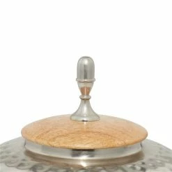 Deals 🔥 Grayson Lane Silver Iron Decorative Jar 🤩 -GRAYSON LANE Sales 2022 330859640 AlternateImage2 l