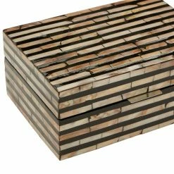 Cheap 🔔 Grayson Lane Black Coastal Mother of Pearl Boxes - Set of 2 🛒 -GRAYSON LANE Sales 2022 330859654 AlternateImage3 l