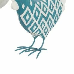 Flash Sale 👍 Grayson Lane Turquoise Polystone Rooster Sculpture - Set of 2 ⭐ -GRAYSON LANE Sales 2022 330859670 AlternateImage2 l