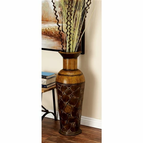 Flash Sale ✔️ Grayson Lane Brown Metal Vases - Set of 3 😉 2 Flash Sale ✔️ Grayson Lane Brown Metal Vases - Set of 3 😉 - Image 2
