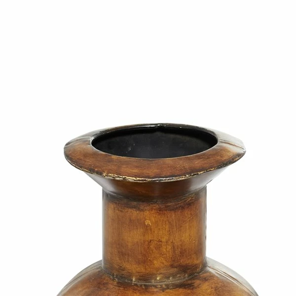 Flash Sale ✔️ Grayson Lane Brown Metal Vases - Set of 3 😉 4 Flash Sale ✔️ Grayson Lane Brown Metal Vases - Set of 3 😉 - Image 4