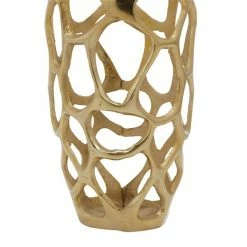 Best deal 👏 Grayson Lane Gold Aluminum Vase 😉 -GRAYSON LANE Sales 2022 330859679 AlternateImage2 l
