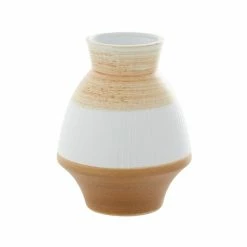 Best deal ✔️ Grayson Lane Tan Coastal Ceramic Vase 🎉