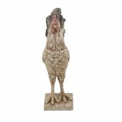 Buy 🎉 Grayson Lane Beige Polystone Rooster Sculpture 😀 -GRAYSON LANE Sales 2022 330859699 AlternateImage4 l