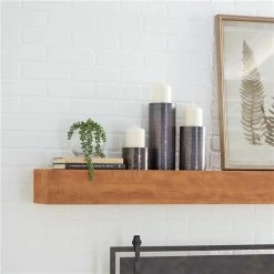 Best reviews of ⭐ Grayson Lane Brown Metal Pillar Candle Holder - Set of 3 🎁 -GRAYSON LANE Sales 2022 330859704 AlternateImage2 l