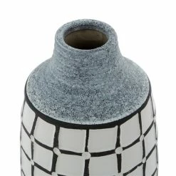 Outlet ✔️ Grayson Lane White Ceramic Vases - Set of 2 👏 -GRAYSON LANE Sales 2022 330859706 AlternateImage2 l