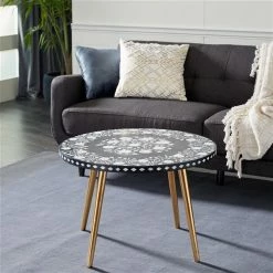 Coupon 🔥 Grayson Lane Black and White Wood Coffee Table 😀 -GRAYSON LANE Sales 2022 330859711 AlternateImage1 l