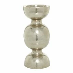 Discount ❤️ Grayson Lane Silver Iron Pillar Candle Holder ⭐ -GRAYSON LANE Sales 2022 330859726 AlternateImage5 l