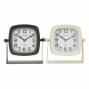 Flash Sale 😀 Grayson Lane Analog Square Tabletop Standard Clock - Set of 2 🤩
