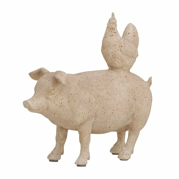 Best Sale 🥰 Grayson Lane Beige Polystone Animals Sculpture ✔️ 2 Best Sale 🥰 Grayson Lane Beige Polystone Animals Sculpture ✔️ - Image 2
