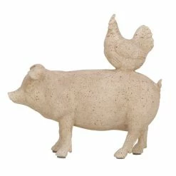 Best Sale 🥰 Grayson Lane Beige Polystone Animals Sculpture ✔️