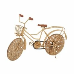 Budget 🔔 Grayson Lane Gold Metal Bicycle Sculpture 😉