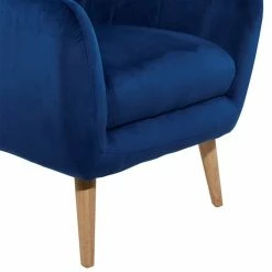Flash Sale 🛒 Grayson Lane Modern Blue Polyester Blend Accent Chair 👍 -GRAYSON LANE Sales 2022 330859741 AlternateImage4 l