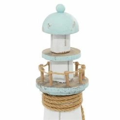 Coupon 👍 Grayson Lane White Wood Lighthouse Sculpture ✨ -GRAYSON LANE Sales 2022 330859743 AlternateImage2 l