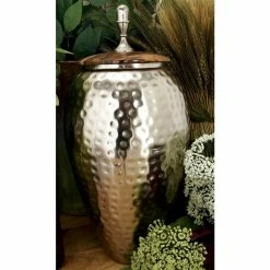 Buy 👏 Grayson Lane Contemporary Silver Decorative Jar ❤️ -GRAYSON LANE Sales 2022 330859747 AlternateImage1 l