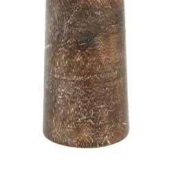 New 🎉 Grayson Lane Natural Brown Wooden Pillar Candle Holder - Set of 3 🥰 -GRAYSON LANE Sales 2022 330859754 AlternateImage3 l