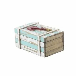 Hot Sale ❤️ Grayson Lane Aquamarine Wood Boxes - Set of 2 🥰 -GRAYSON LANE Sales 2022 330859758 AlternateImage4 l