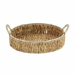 Best Sale 😉 Grayson Lane Coastal Brown Sea Grass Trays - Set of 2 🔔 7 Best Sale 😉 Grayson Lane Coastal Brown Sea Grass Trays - Set of 2 🔔 -GRAYSON LANE Sales 2022 330859760 AlternateImage2 l