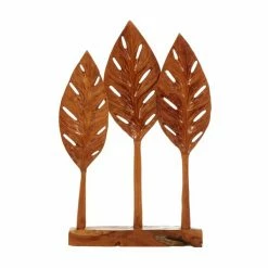 Best Sale 🤩 Grayson Lane Natural Brown Teak Wood Abstract Sculpture ⌛ -GRAYSON LANE Sales 2022 330859763 AlternateImage4 l