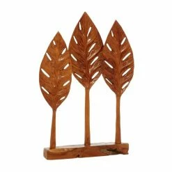 Best Sale 🤩 Grayson Lane Natural Brown Teak Wood Abstract Sculpture ⌛