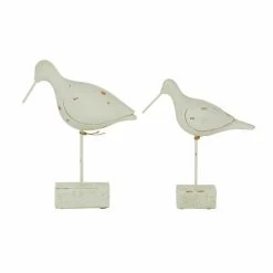 New 😉 Grayson Lane White Polystone Bird Sculptures - Set of 2 🔥 -GRAYSON LANE Sales 2022 330859764 AlternateImage3 l