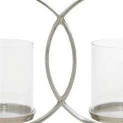 Best reviews of ✨ Grayson Lane 3-Candle Silver Hurricane Candle Holder ✨ -GRAYSON LANE Sales 2022 330859766 AlternateImage3 l