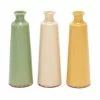 Discount 🎉 Grayson Lane Assorted Colours Stoneware Vases - Set of 3 ✨