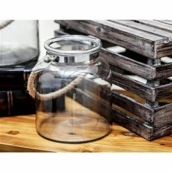 Wholesale 🌟 Grayson Lane 1-Candle Glass Lantern Candle Holder 🛒 -GRAYSON LANE Sales 2022 330859782 AlternateImage2 l