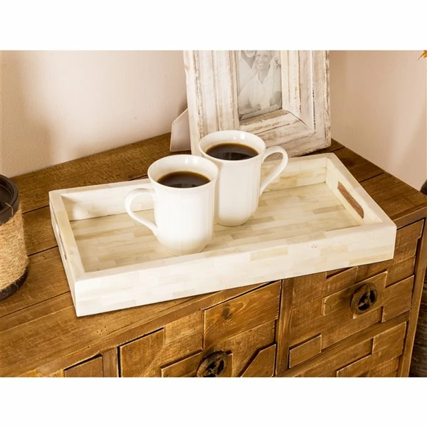 Promo โ Grayson Lane Brown Wood Trays - Set of 3 ๐ 2 Promo โ Grayson Lane Brown Wood Trays - Set of 3 ๐ - Image 2